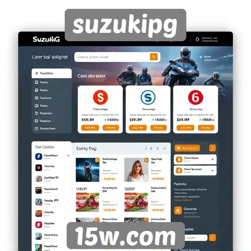 Avaliação da interface do usuário do site SuzukiPG